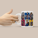 Barcelona FC Dream Team 3D Doodle Art - 11oz Ceramic Mug
